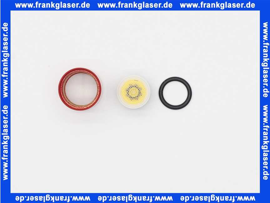 VR17L9K21 Vola Luftsprudler für Mischbatterie VOLA KV1 - Kaminrot