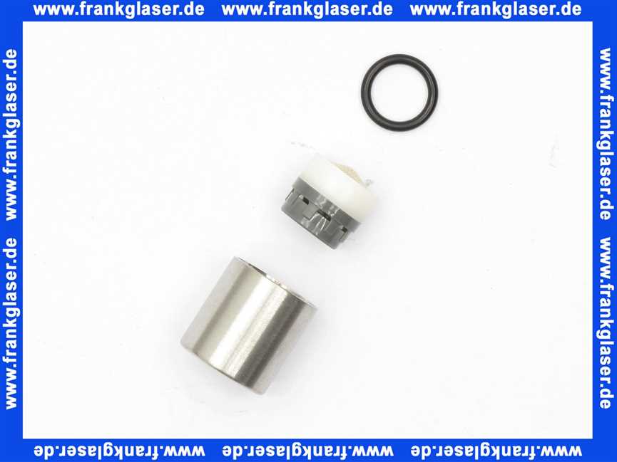 VR17L9K40 Vola Strahlregler Mischdüse Luftsprudler Siebeinheit mit Einsatz in Edelstahl