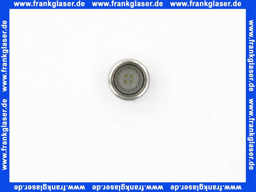 VR17L9K40 Vola Strahlregler Mischdüse Luftsprudler Siebeinheit mit Einsatz in Edelstahl