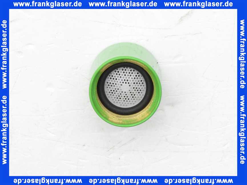 VR17LSK06 Vola Siebeinsatz mit Huelse hellgruen