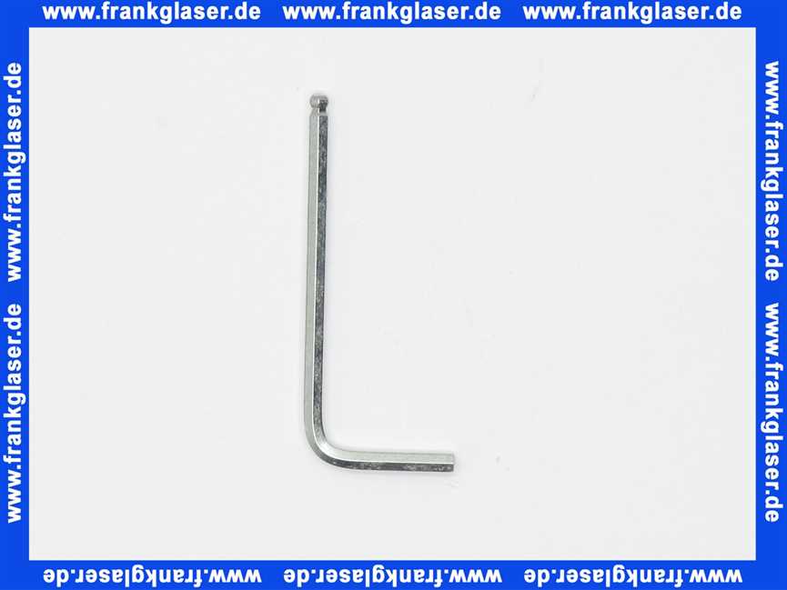 VR22 Vola Sechskantschlüssel Schlüssel Innensechskantschlüssel 6-Kantschlüssel 6-Kant Schlüssel für Innensechskant 2,5mm