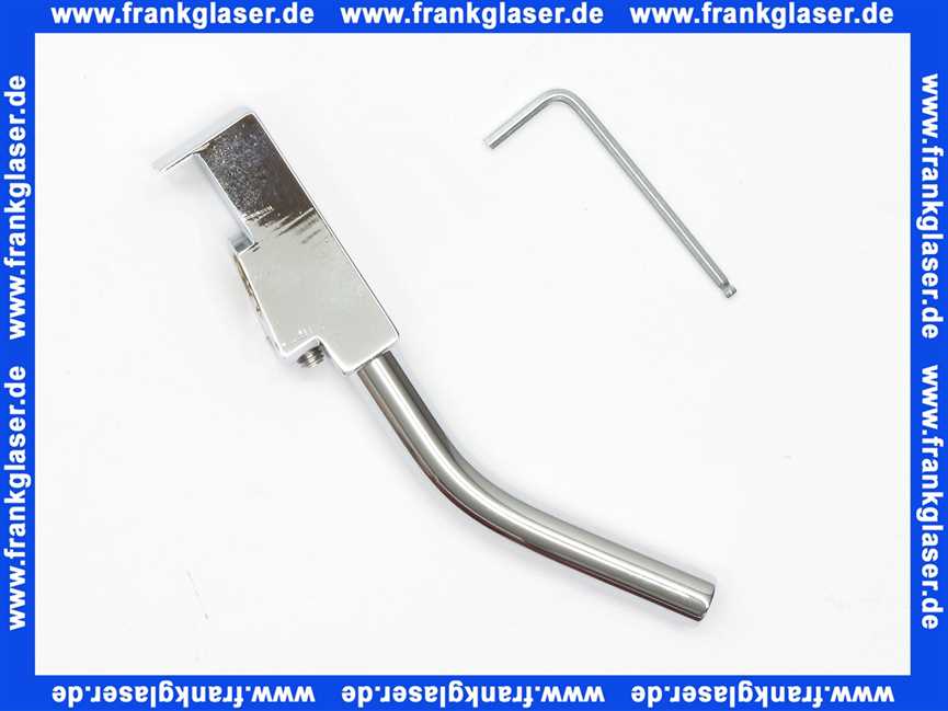 VR273M Vola Betätigungshebel für HV1M Chrom mit 60 mm Auslauf