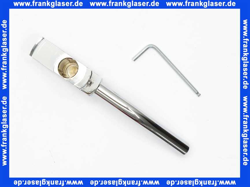 VR273M Vola Betätigungshebel für HV1M Chrom mit 60 mm Auslauf