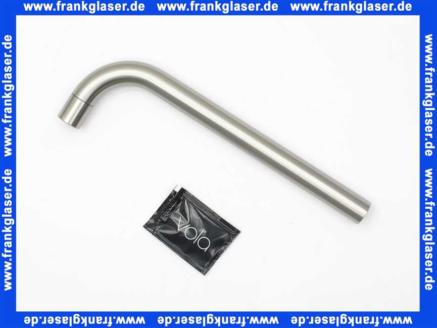 VR29B40 VOLA Vorderer Auslauf Edelstahl