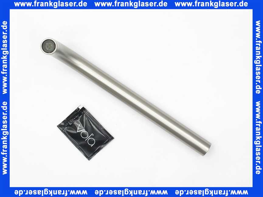 VR29B40 VOLA Vorderer Auslauf Edelstahl