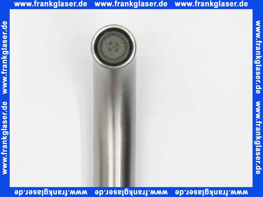 VR3040 Vola Auslauf zu KV 1, Edelstahl