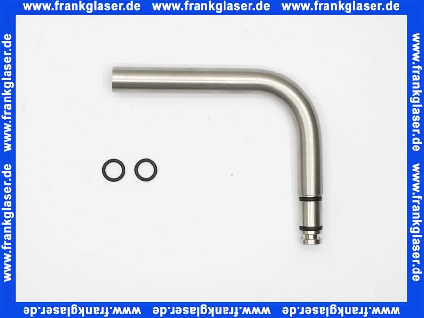 VR 35-40 Vola hinterer Auslauf zu KV1 Armatur edelstahl