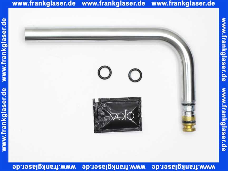 VR3620 Vola Hinterer Auslauf zu 590 Chrom-Matt