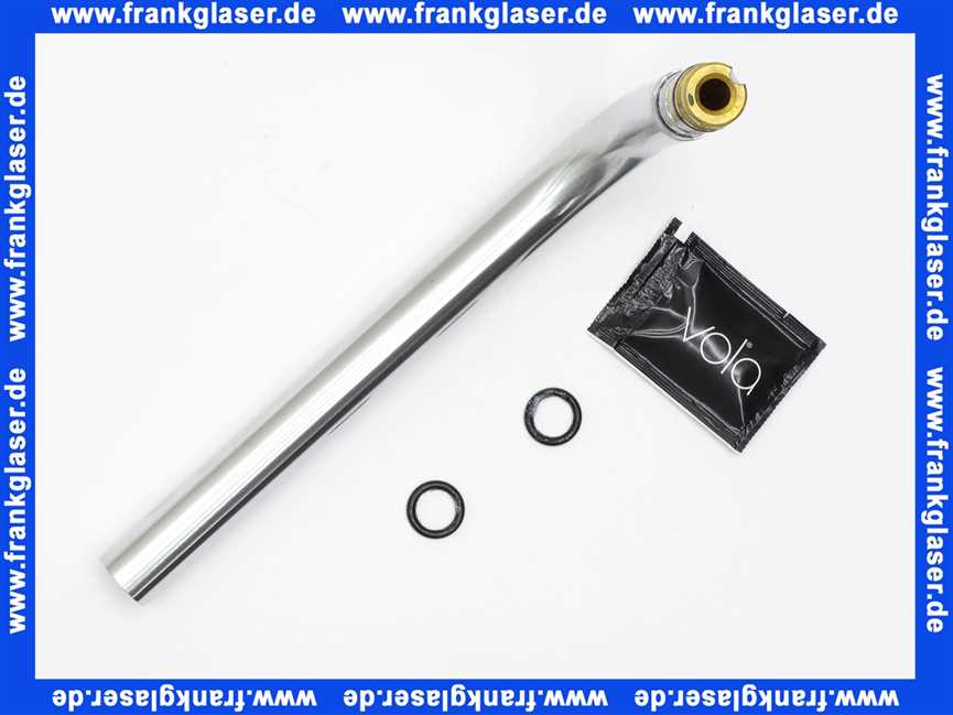 VR3620 Vola Hinterer Auslauf zu 590 Chrom-Matt