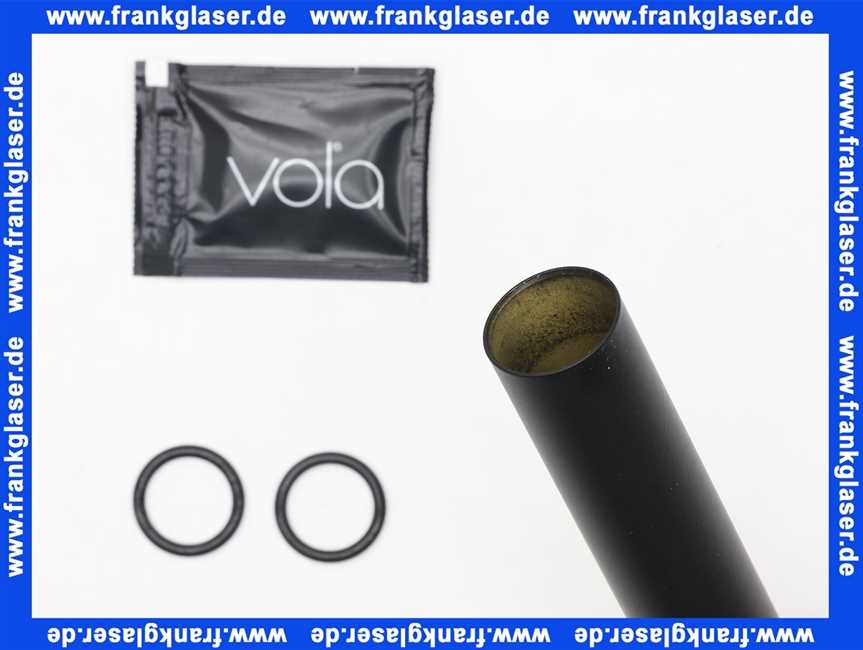 VR63627 Vola Unterer Auslauf 24mm Matt Schwarz
