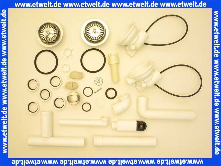 82260061 Villeroy & boch Ablaufgarnitur mit Exzenterbetätigung chrom