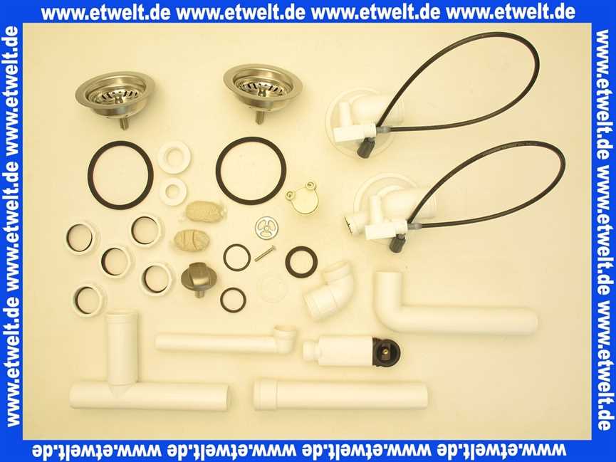 82260061 Villeroy & boch Ablaufgarnitur mit Exzenterbetätigung chrom