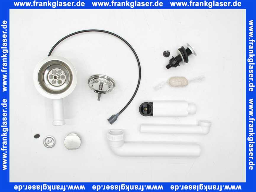 82860061 Villeroy & Boch Excenter-Ablaufgarnitur zu Cisterna 6706, 6703, 6704 verchromt