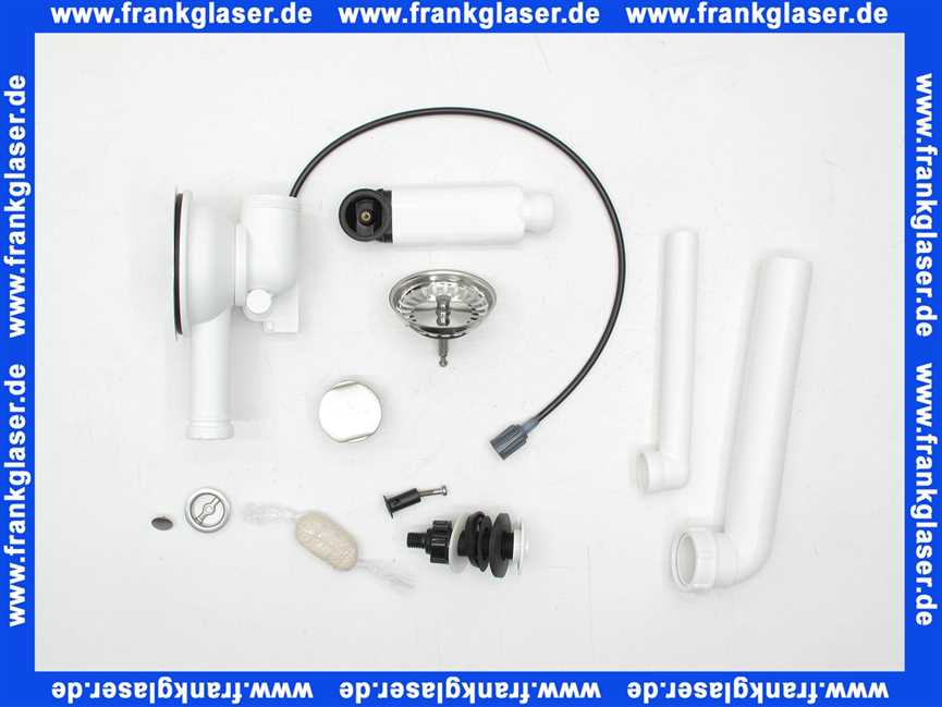 82860061 Villeroy & Boch Excenter-Ablaufgarnitur zu Cisterna 6706, 6703, 6704 verchromt