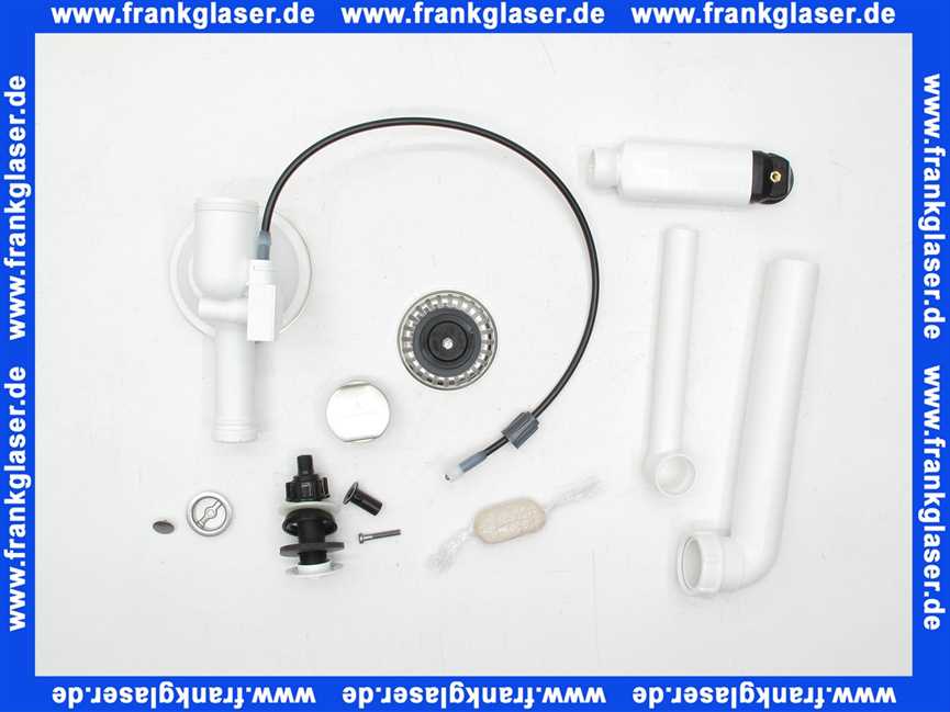 82860061 Villeroy & Boch Excenter-Ablaufgarnitur zu Cisterna 6706, 6703, 6704 verchromt