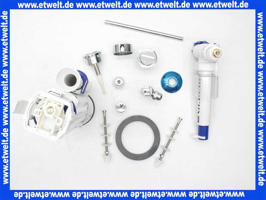 84220061 Villeroy & Boch Innengarnitur komplett für Spülkasten