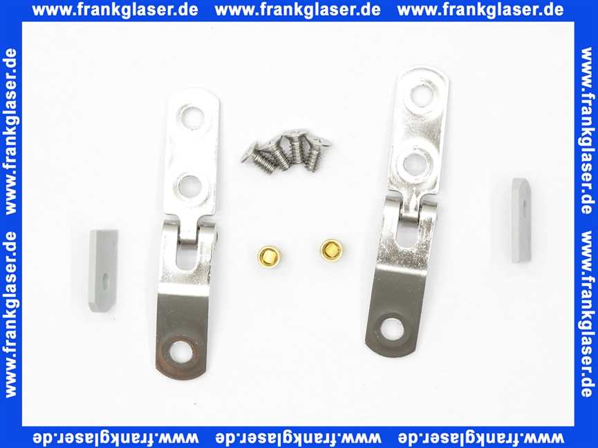 88280161 Villeroy & Boch Scharniersatz für Urinaldeckel Arriba