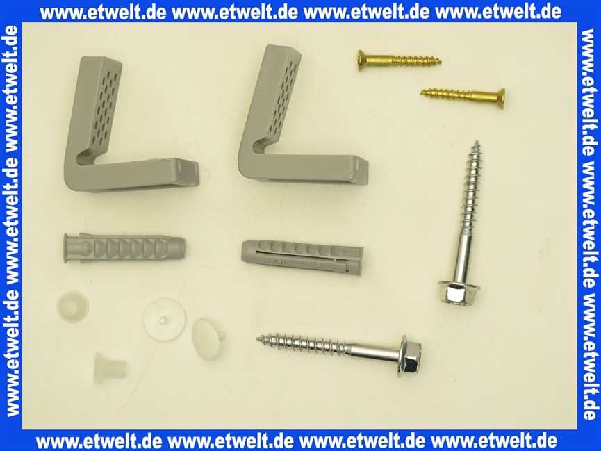 92082401 Villery und Boch Befestigungszubehör zu Urinal Helios