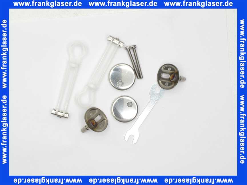 92205661 Villeroy & Boch Scharniere Edelstahl mit Universal-Kipp-Stripp-Anker