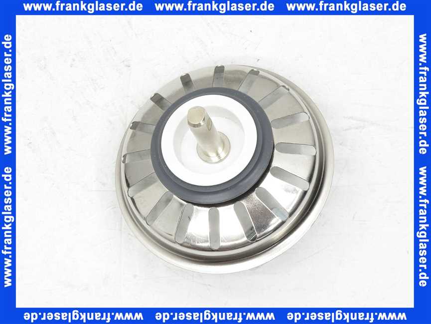 94081361 Villeroy & Boch Siebkorb Stopfen manuell verchromt