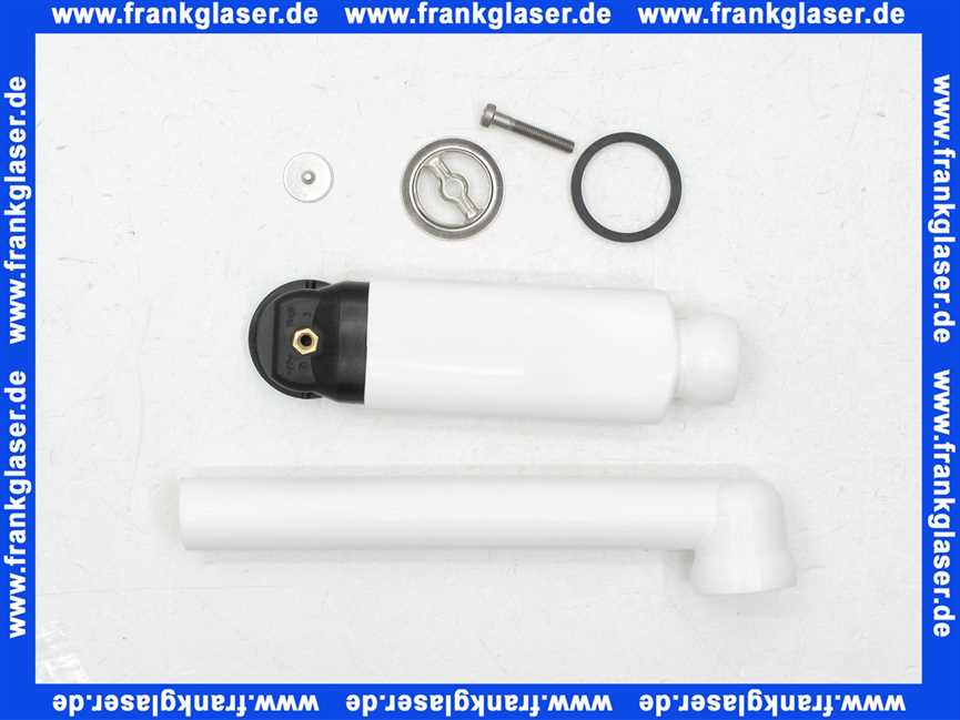 96241161 Villeroy & Boch Überlauf komplett Durchm. 25mm Ab-und Überlauf, Rosette Durch. 35mm