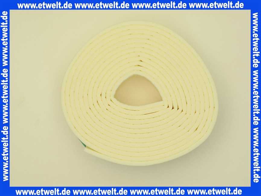 Wannen Dämmband zum Schutz vor Schallübertragung Schallschutzband für Badewannen und Duschwannen