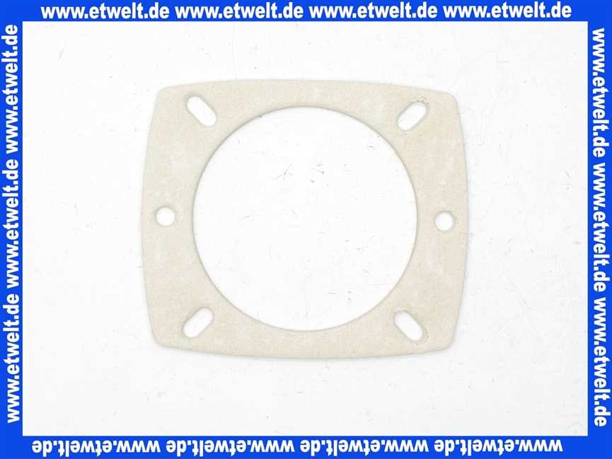 13220100037 Weishaupt Flanschdichtung 175,5 x 120,5 zu Brennerflansch