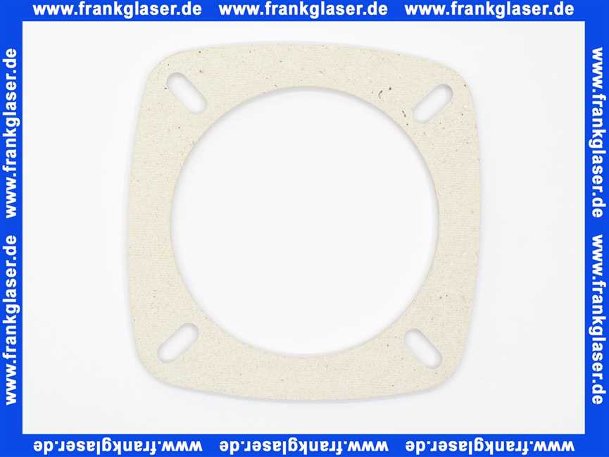 14121301507 Weishaupt Flanschdichtung 160 X 122 WL2 Standard