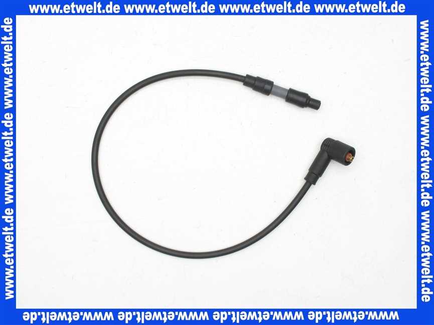 21710411012 Weishaupt Zündleitung 600 mm 6,2/6,4