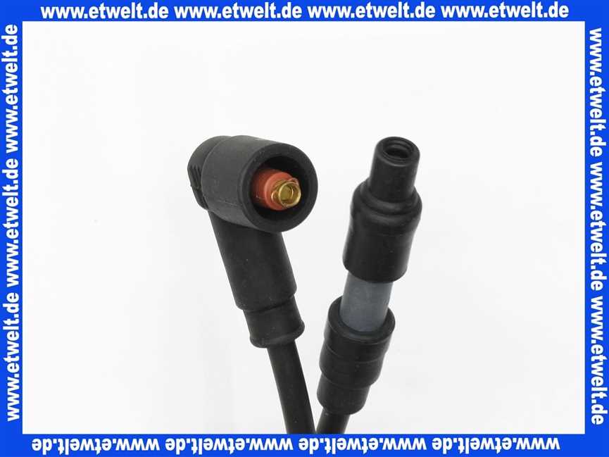 21710411012 Weishaupt Zündleitung 600 mm 6,2/6,4