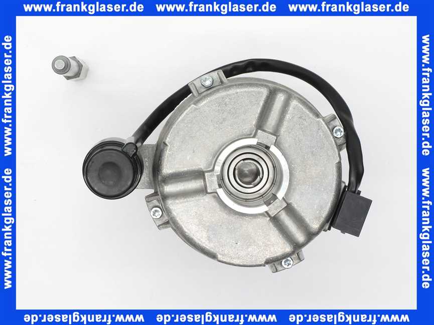 23005008012 Weishaupt Motor ECK02/H-2/1 230V 50Hz mit Stehbolzen WG5