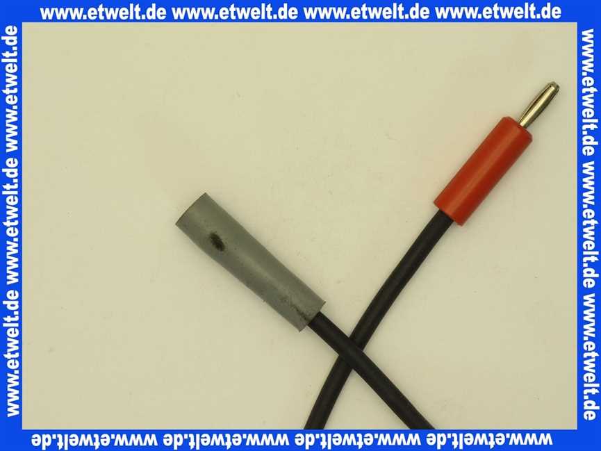 23005014162 Weishaupt Ionisationsleitung WG5 500 mm lang TPE 200 mm verlängert