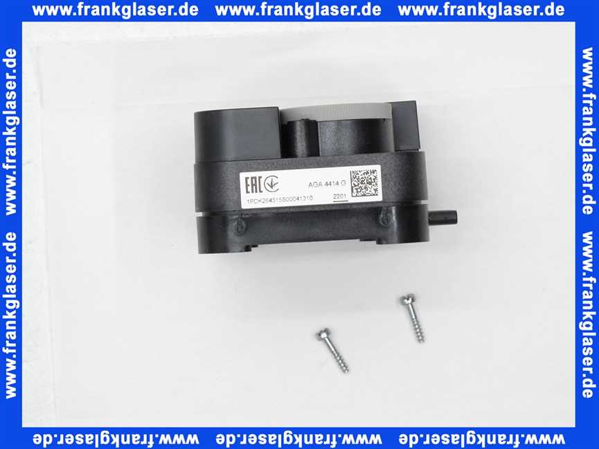 23005024042 Weishaupt Druckwächter LGW 3 A1 komplett (mit Einstellskalierung) mit 2 Schrauben