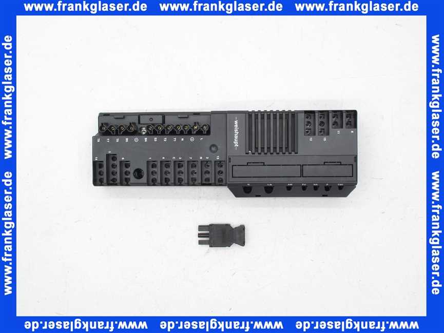 23030100440 Weishaupt Feuerungsmanager W-FM25 IB 230V Umbau von W-FM20/24 in W-FM 25