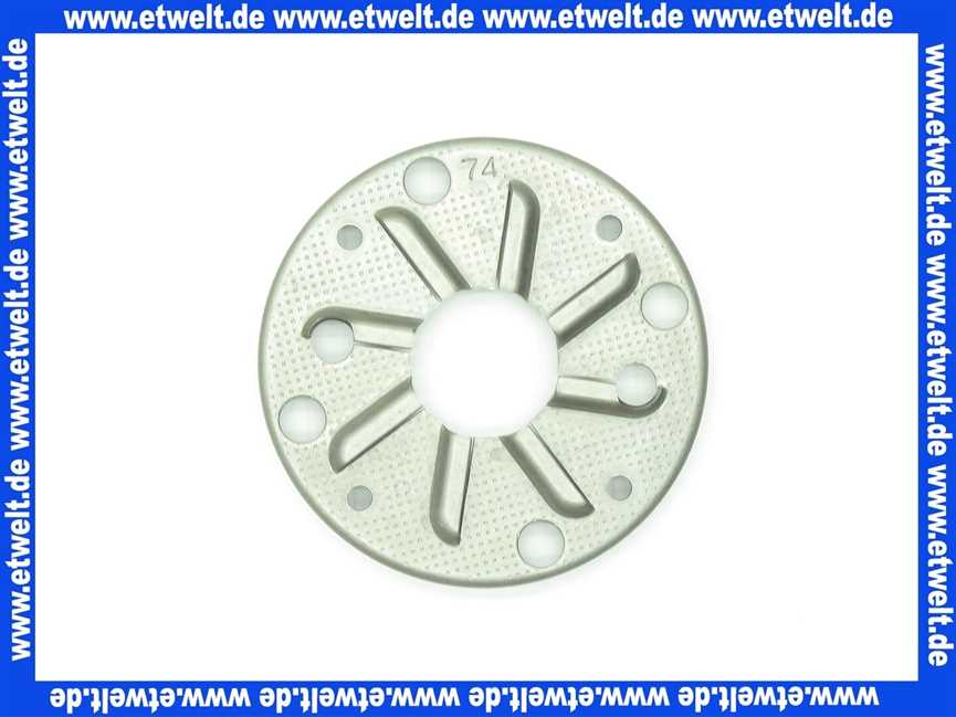 23210014237 Weishaupt Stauscheibe 24 X 74 WG5, WG10-A Ausf. LN