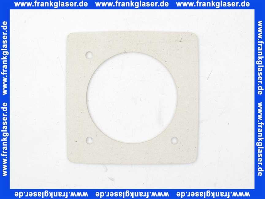 23230001027 Weishaupt Flanschdichtung 187,5 x 187,5 x 128,75