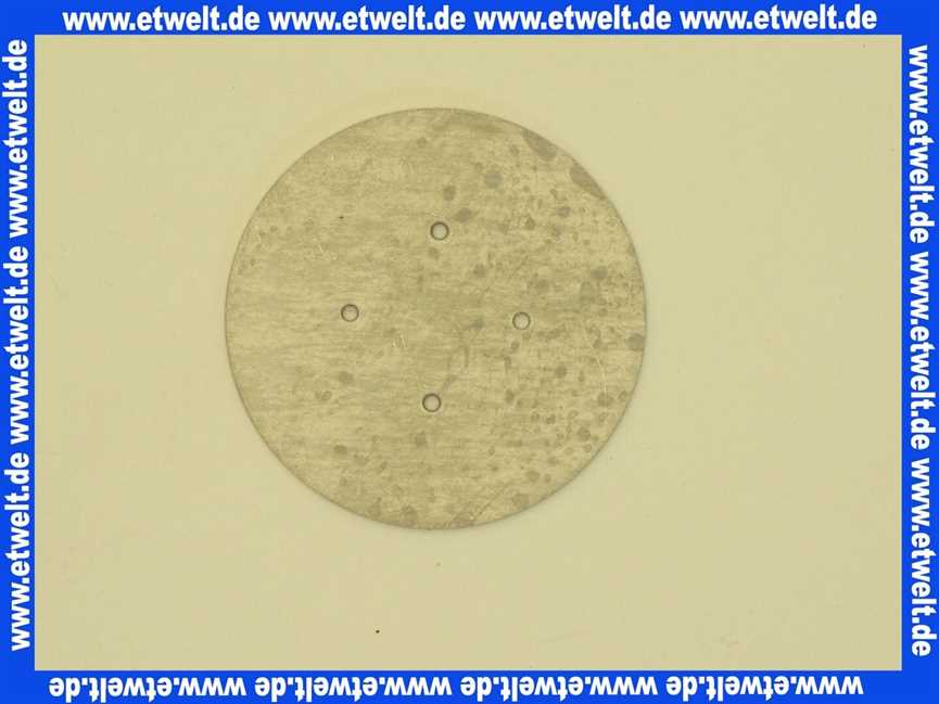 23230014117 Weishaupt Stauring 1,2 X 54 Bohrung 4 X 2 mm WG30N/1-A, WG30F/1-A