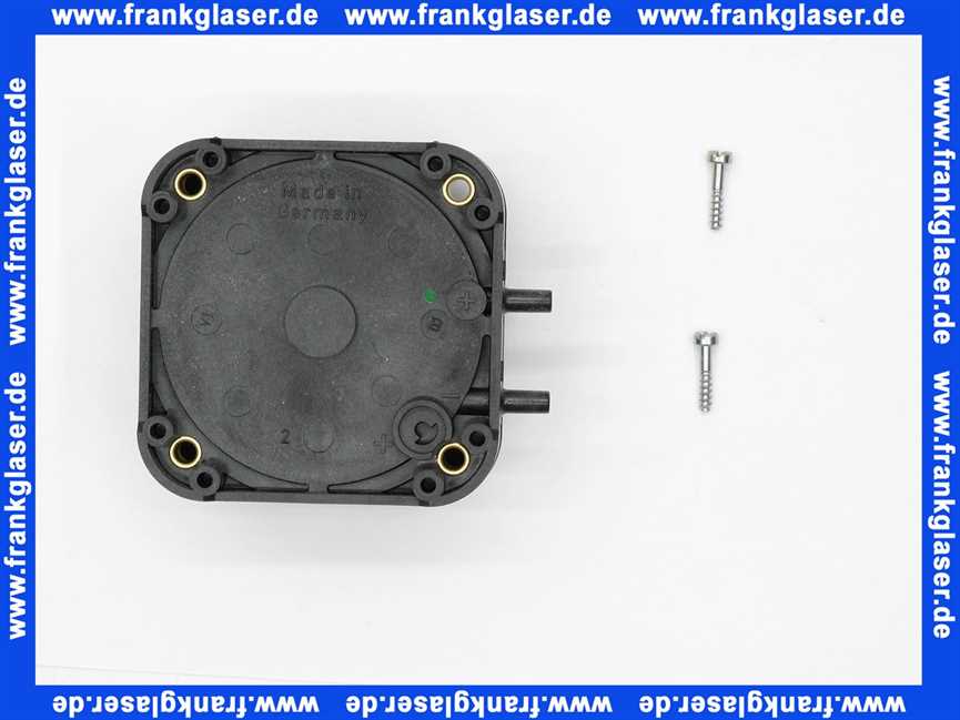 24005024032 Weishaupt Druckwächter LGW10 A1 komplett (mit Einstellskalierung) mit 2 Schrauben