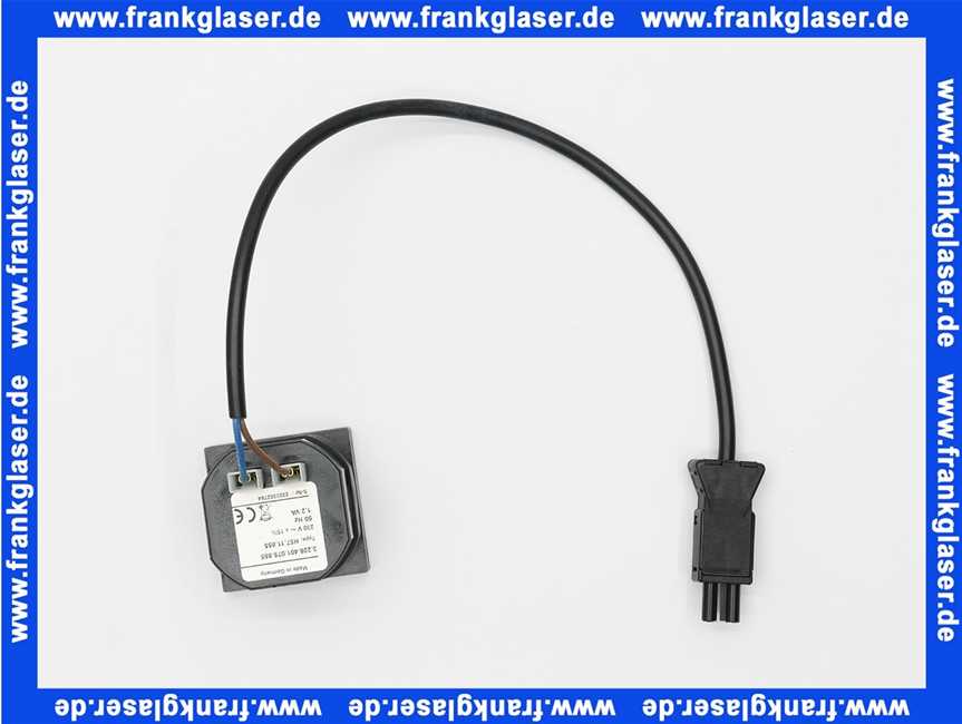 24010085052 Weishaupt Zeitzähler Betriebsstundenzähler WL10-A WL20-A mit Kabel Nr.8