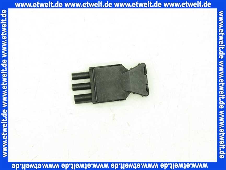 24020012012 Weishaupt Zwischenstecker Nr. 2 3-polig (W-ST) ohne Stellantrieb
