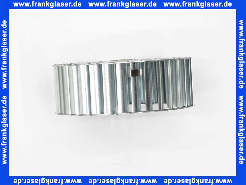 24105008012 Weishaupt Gebläserad TLR-S 119 x 41,4-L S1 50Hz W5