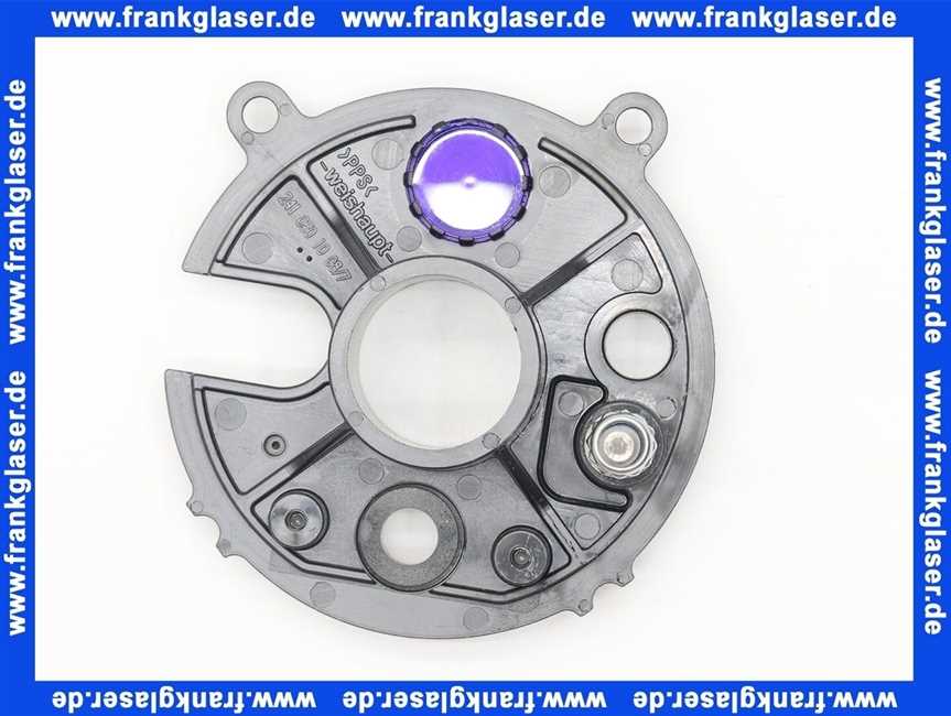 Weishaupt Deckel - Düsenstock komplett WL5B/QRB1 24105010192