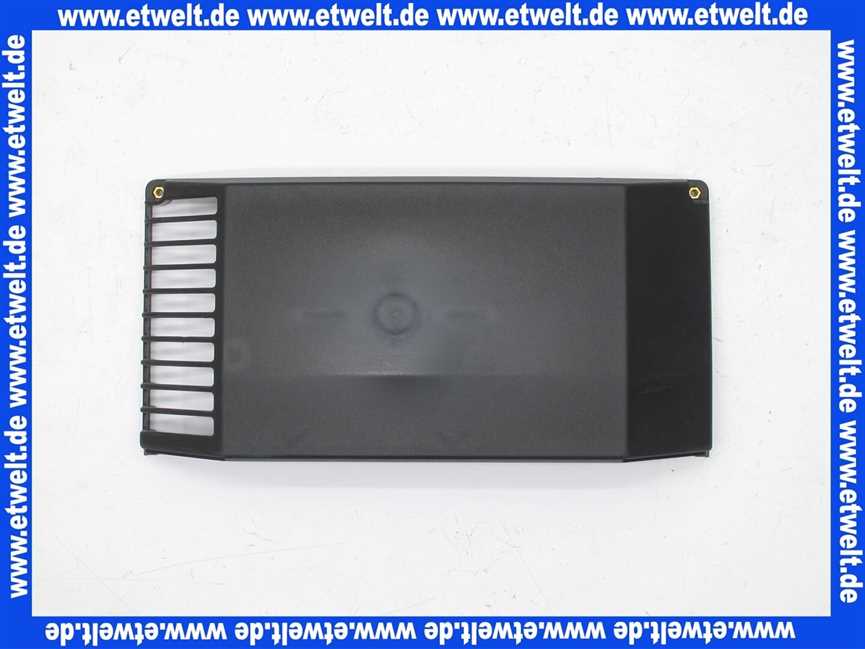 24120001077 Weishaupt Ansauggehäuse WL20 WAG-UP124 Farbe grau