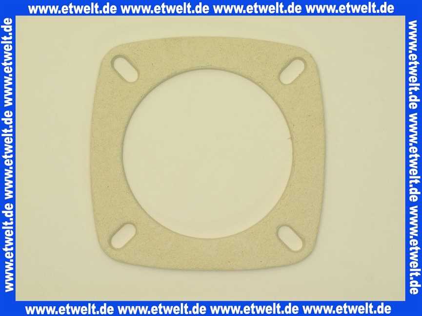 24120001147 Weishaupt Flanschdichtung 160 X 115