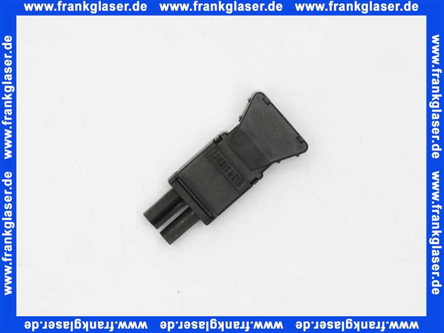 24120012022 Weishaupt Zwischenstecker Nr. 7 2-polig WL20-A ohne Temperaturregler