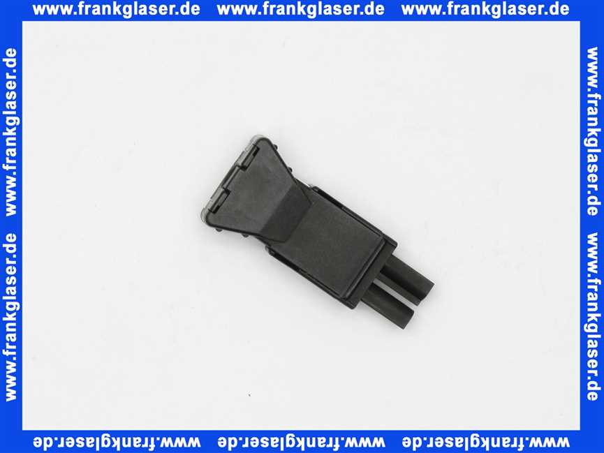 24120012022 Weishaupt Zwischenstecker Nr. 7 2-polig WL20-A ohne Temperaturregler