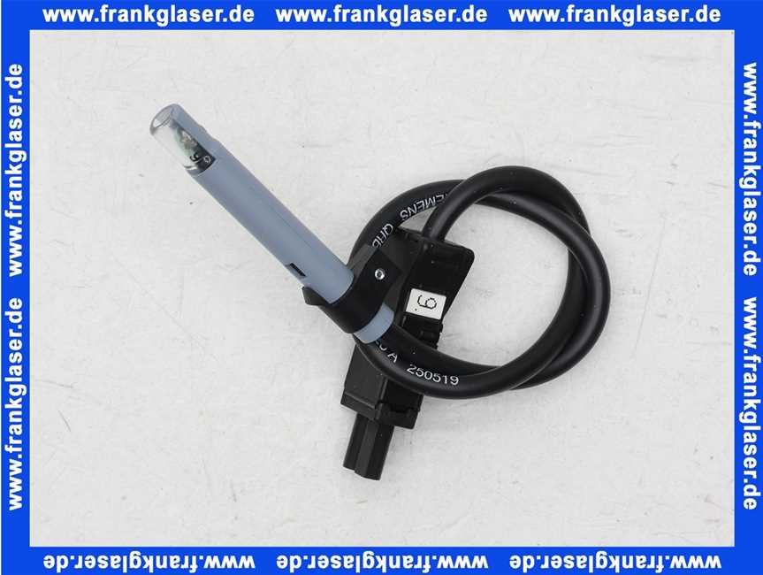24120012092 Weishaupt Flammenfühler QRB1C mit Stecker Nr. 9