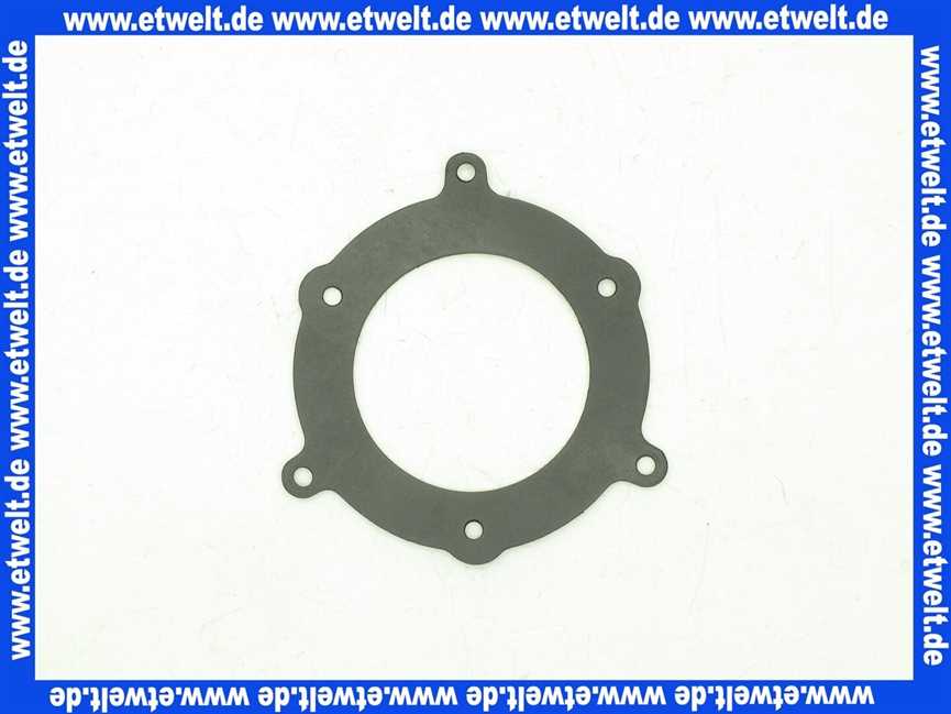 24505001107 Weishaupt Dichtung Ansaugstutzen/Gebläse WL5-PA