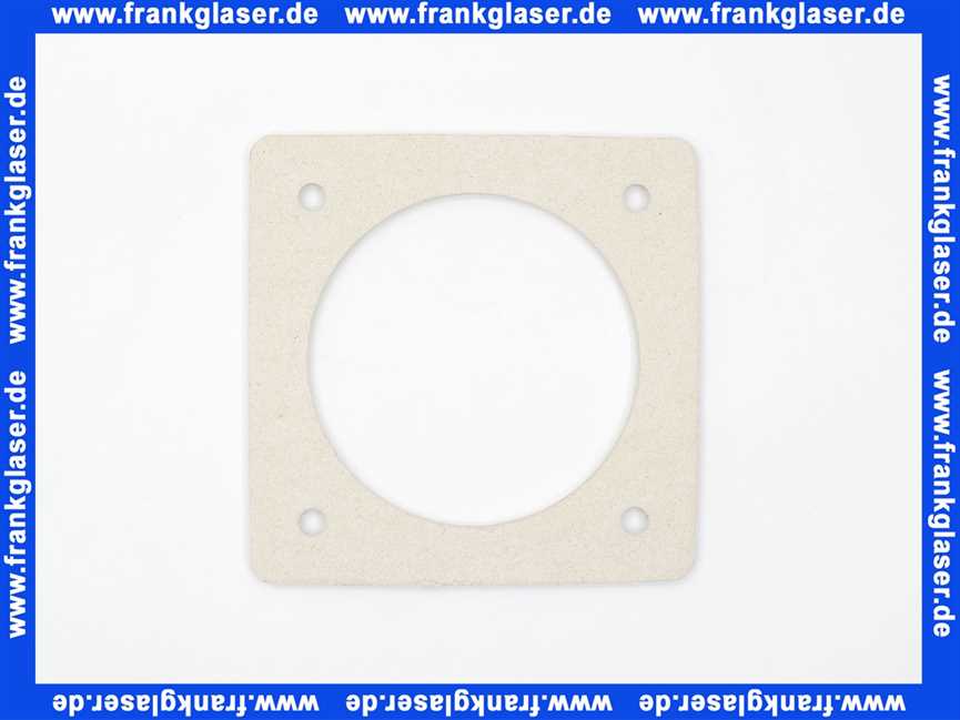 24505001287 Weishaupt Flanschdichtung WL5-PA D80/90