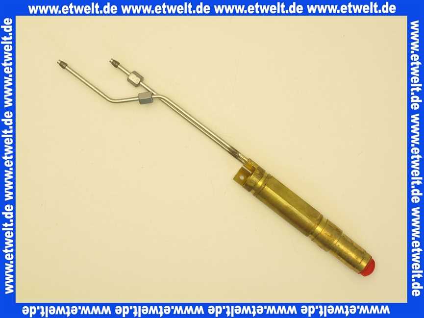 24505010162 Weishaupt Düsenkörper mit Ölleitungen WL5-PA